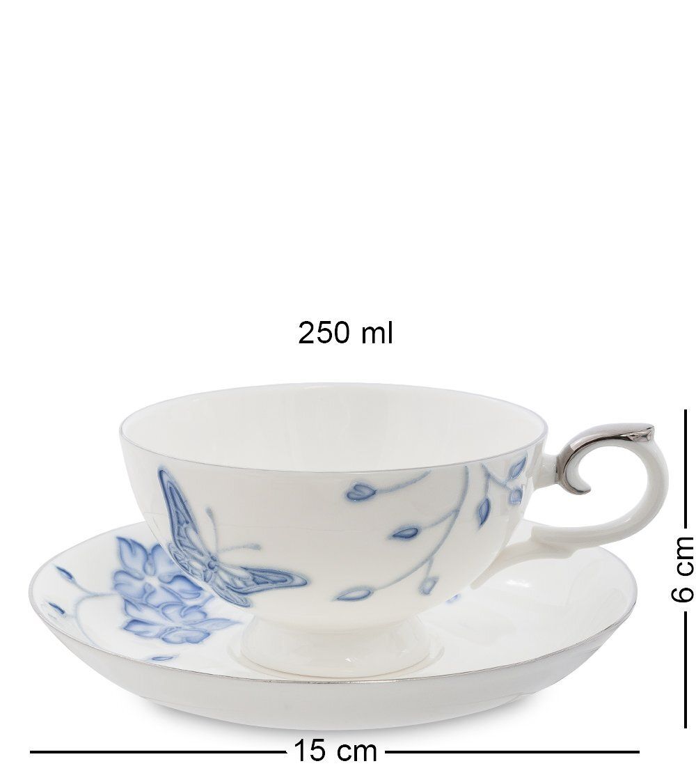 Pavone JS-33 Чайный набор «Голубая бабочка»