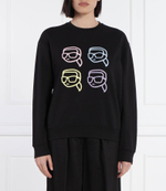 Худи ikonik 2.0 Karl Lagerfeld - черный(241W1801)