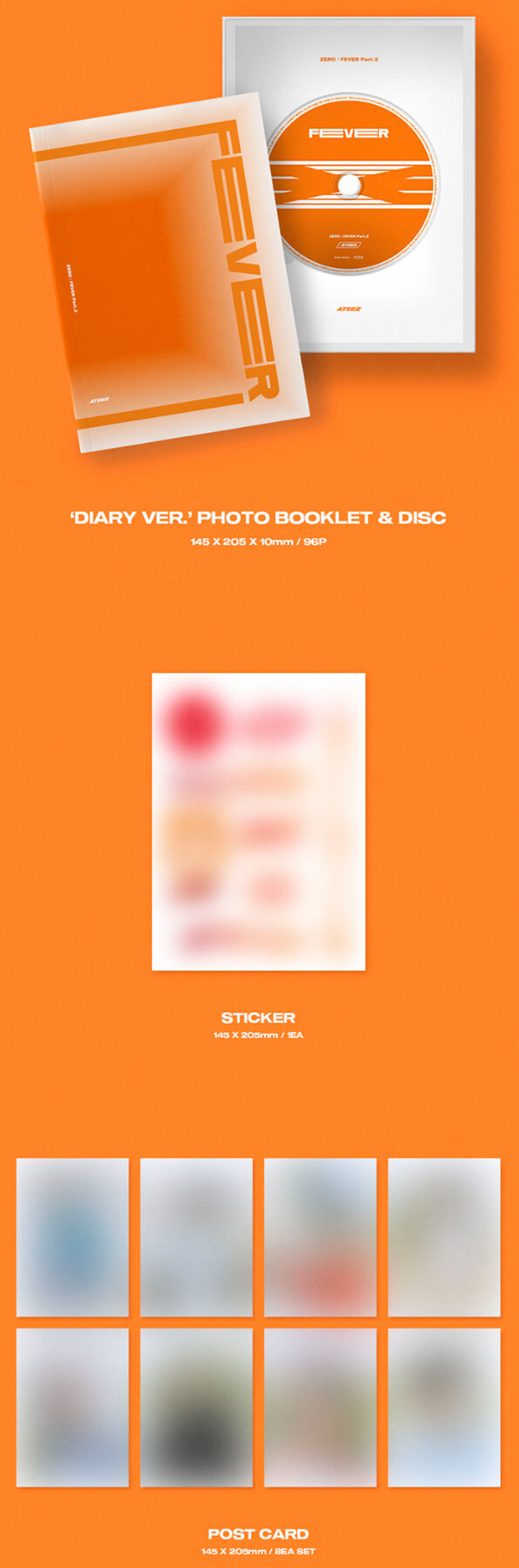 Альбом ATEEZ - 7th Mini Album [ZERO : FEVER Part.3]