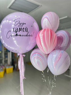 Воздушные шары для дочки на день рождение   №870