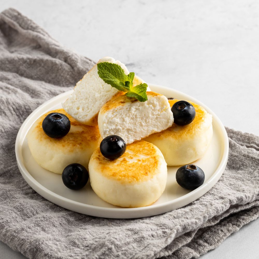 Сырники ванильные, 65г/6,5кг/100шт. (Пряник)