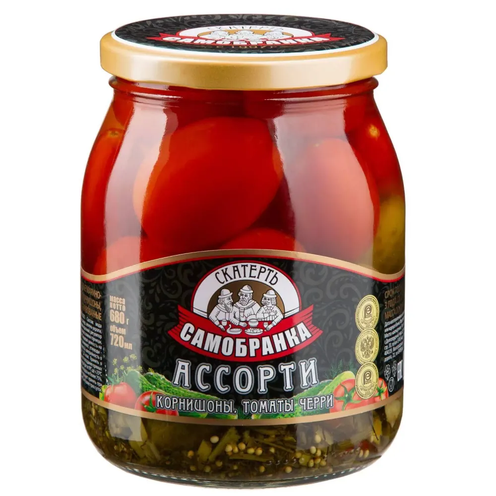 Томаты "Скатерть Самобранка" черри 720мл