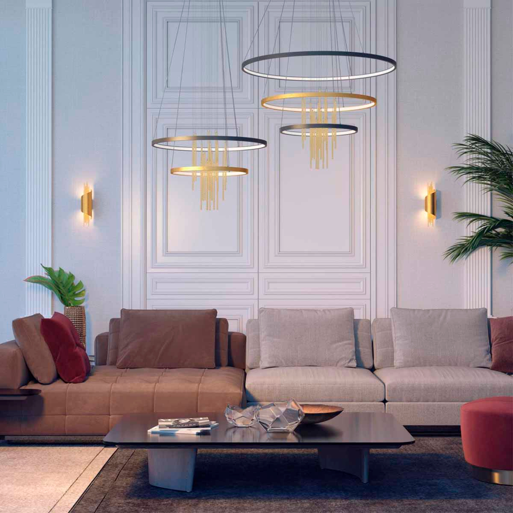 Подвесной светодиодный светильник Odeon Light L-vision Monica 3901/63L