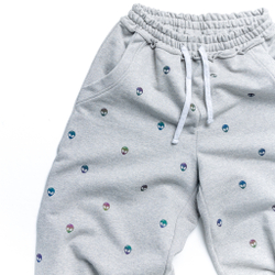 Оверсайз брюки бензин серые