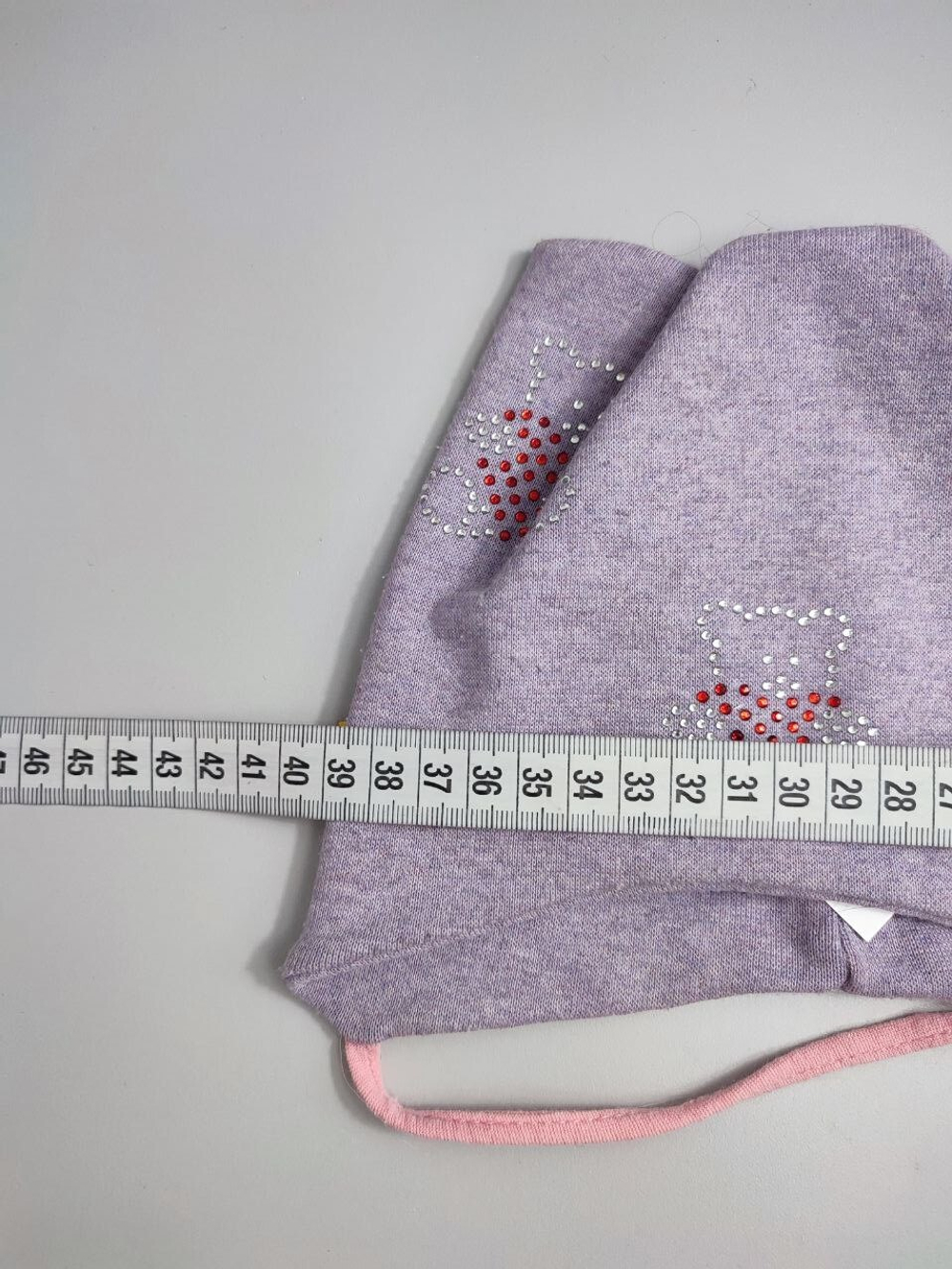 Шапка со стразами