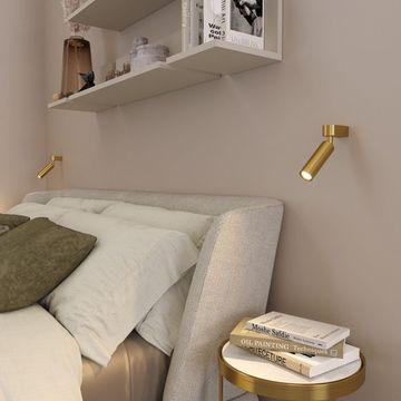 Настенный светильник 20143/1 LED латунь Pitch Eurosvet