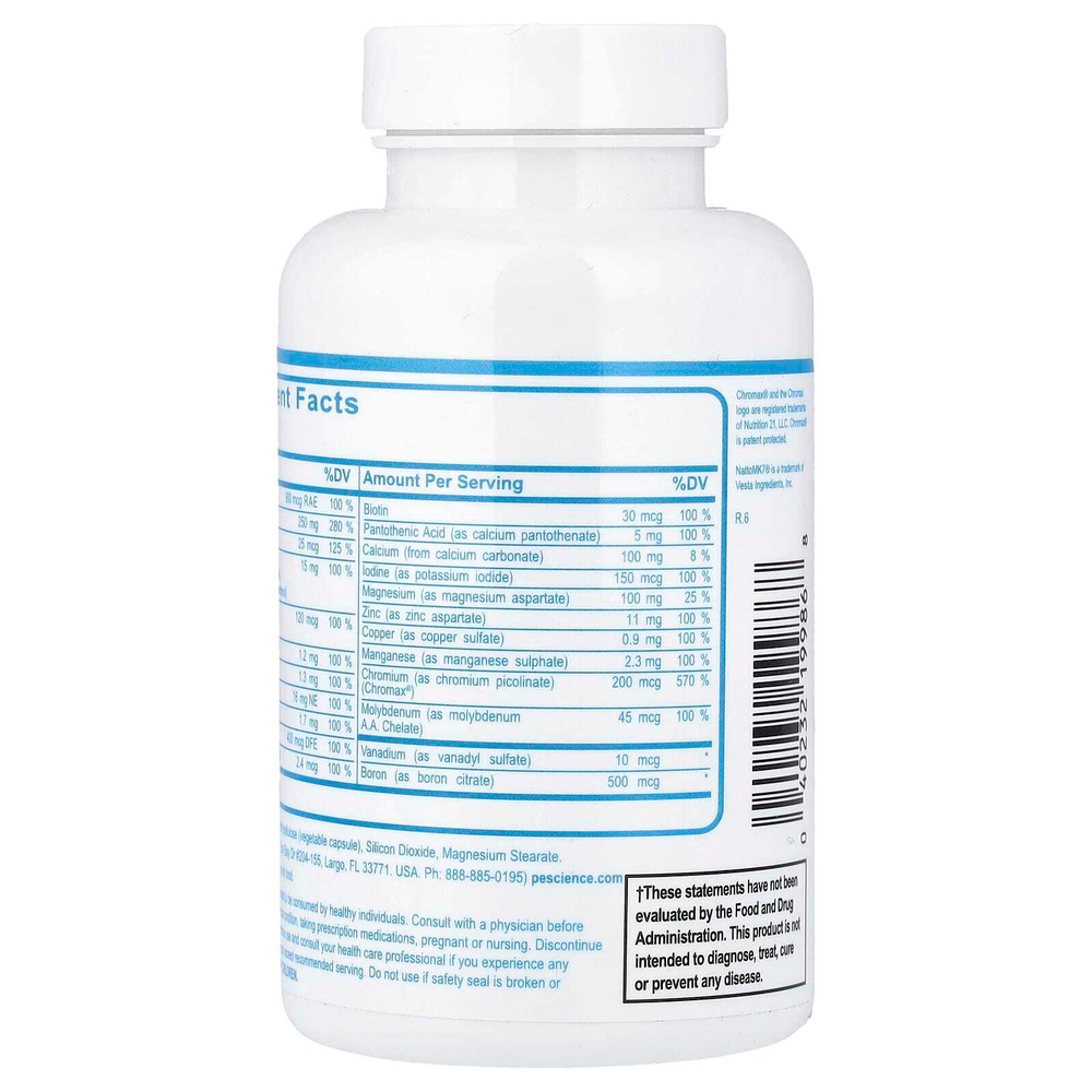 PEScience, TruMulti, формула для мужчин`` 90 капсул