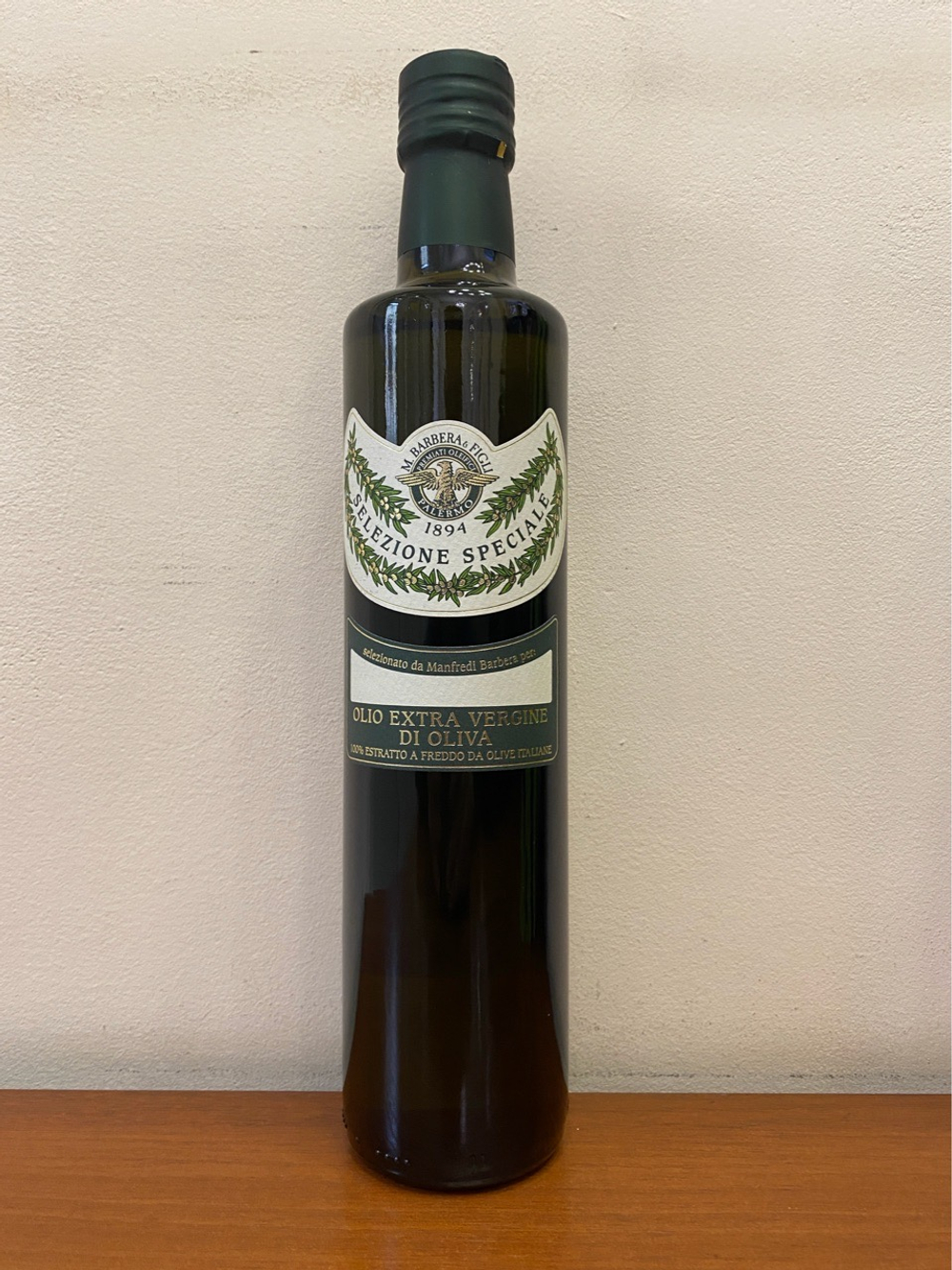 Оливковое масло BARBERA Selezione Speciale Extra Virgin 500 мл Италия