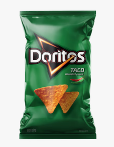 ЧИПСЫ КУКУРУЗНЫЕ DORITOS ПЕРЕЦ ЗЕЛЕНЫЙ 130ГР