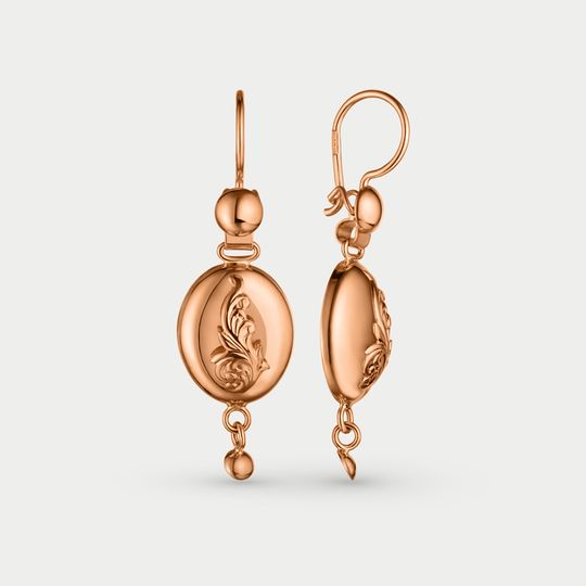 Серьги золотые