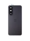 Задняя крышка для Oneplus Nord 5 черная (Phantom Grey) со стеклом камеры