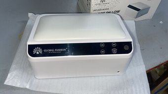 ампа для ногтей LED/UV, Global Fashion, с подушкой-подлокотником L-1005, 120W