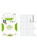 Крючки Cobra FEEDER CLASSIC серии CF201 размер 006 (упк.10шт.)