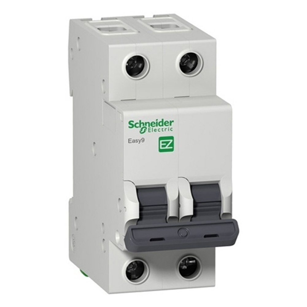 Автоматический выключатель Schneider Electric EASY 9 2П 25А B 4,5кА 230В (автомат электрический) EZ9F14225