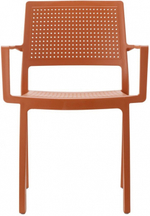 Кресло пластиковое Scab Design Emi, терракотовый