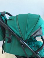 Коляска прогулочная Babalo 2024 Изумрудный текстиль на черной раме