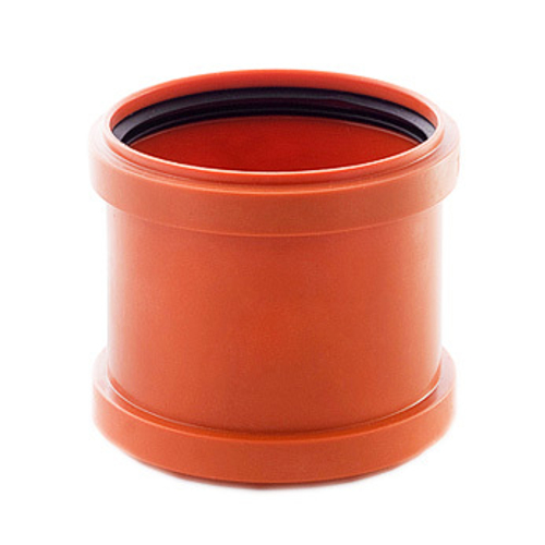 Муфта 110 двухраструбная наруж ПП ПОЛИТЭК