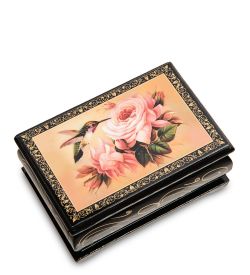 Народные промыслы ШК-11/10-E Шкатулка в технике декупаж (6х9х4)