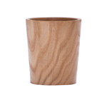 Деревянный стакан из древесины вяза для напитков. C9