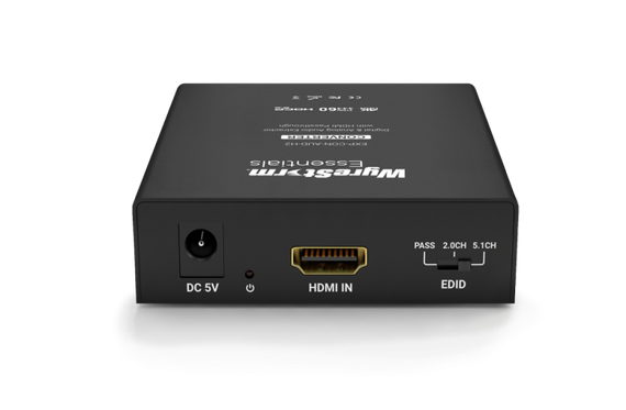 Wyrestorm EXP-CON-AUD-H2 - дэ-эмбеддер аналогого и цифрового аудио из HDMI 2.0, проходной HDMI порт.