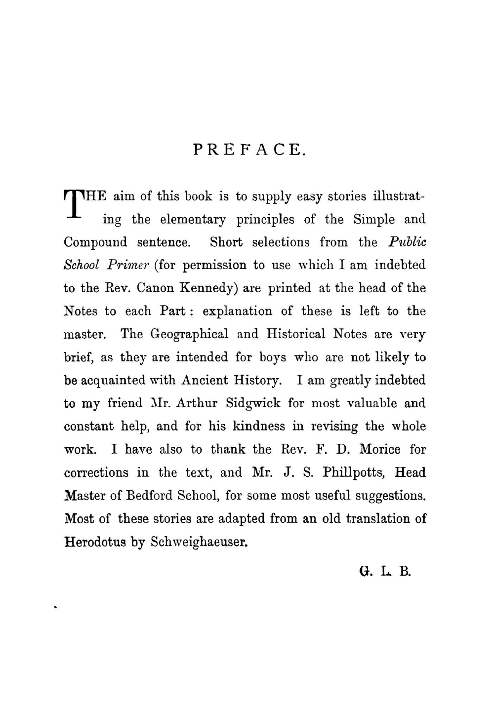 Easy Latin Stories for Beginners. With Vocabulary and Notes | George Lovett Bennett