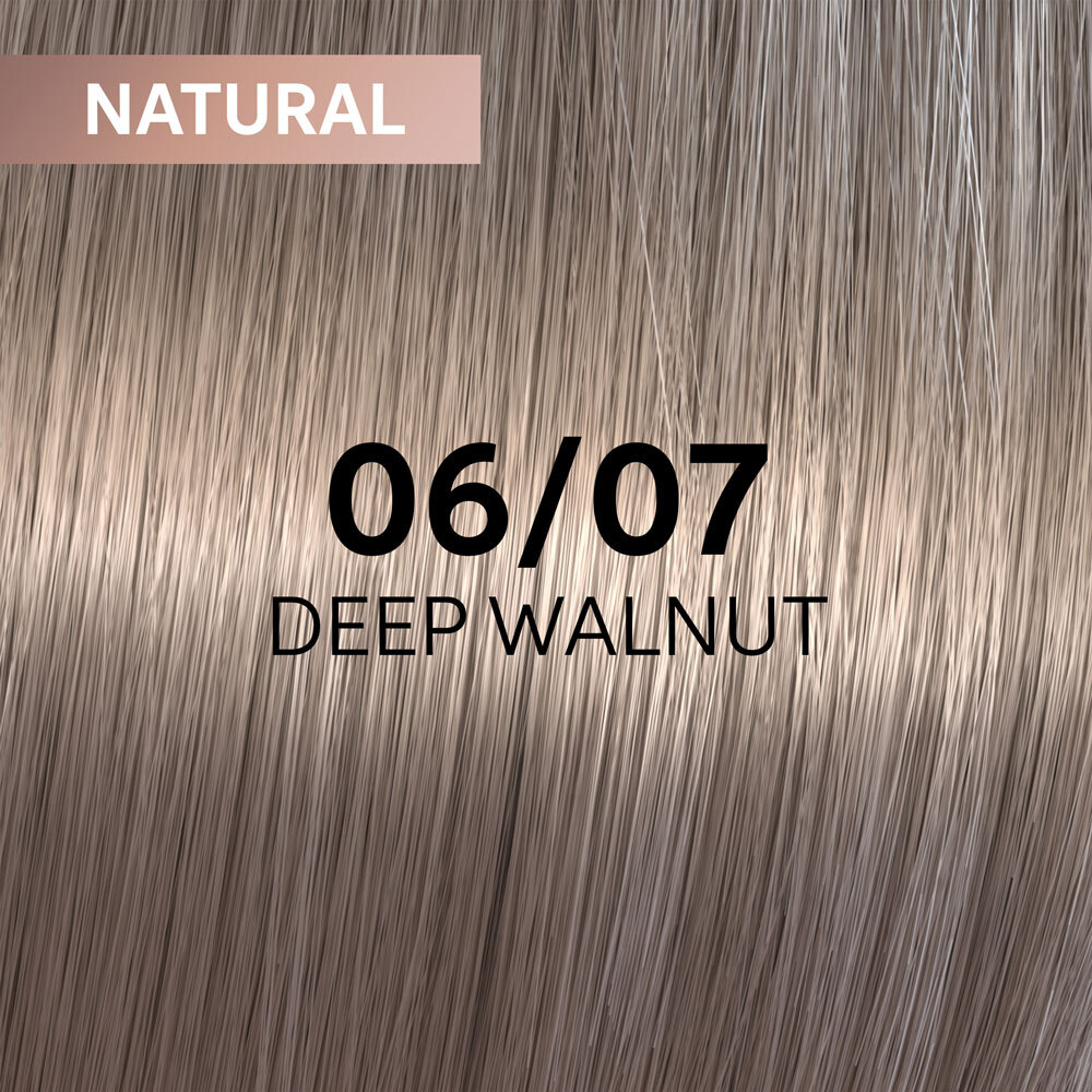 Wella Shinefinity 06/07 Гель-крем краска Грецкий орех