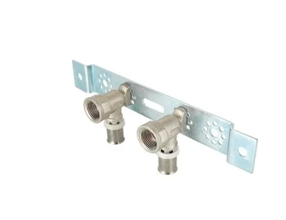 Монтажная планка с водорозетками, пресс 16х1/2 Valtec VTm.224.N.001604