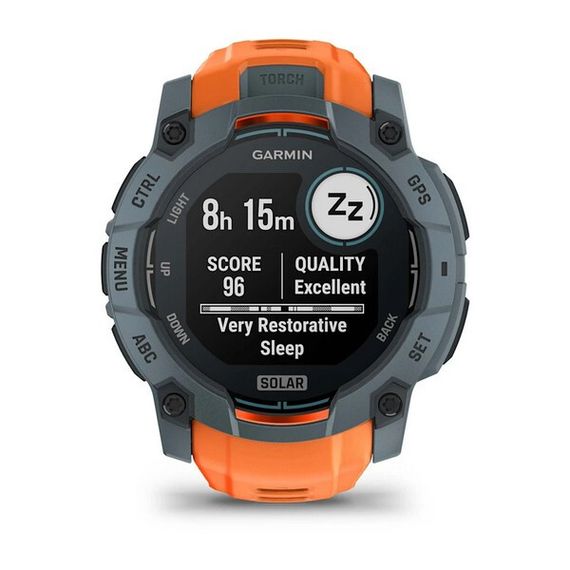Умные часы Garmin Instinct 3 Solar 50 mm Twilight with Solstice Band (010-02935-01)