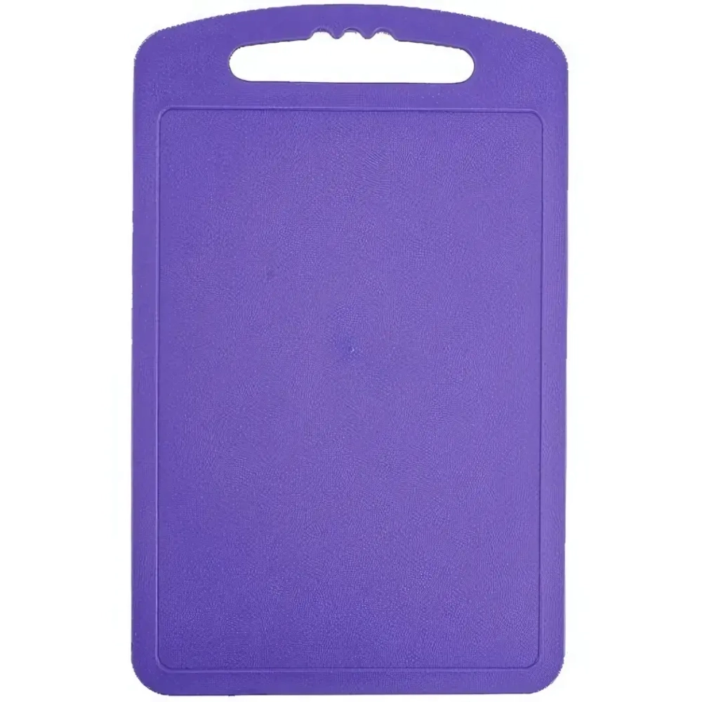 Доска разделочная пластиковая 15*24см малая фиолетовая С51ФИЛ