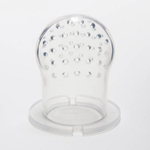 4313595 Ниблер "Котик", с силиконовой сеточкой, цвет розовый