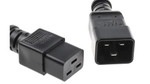 Кабель электропитания APC AP9892 16A 100-230V IEC 320 C19 - IEC 320 C20 прямая вилка 0.6м