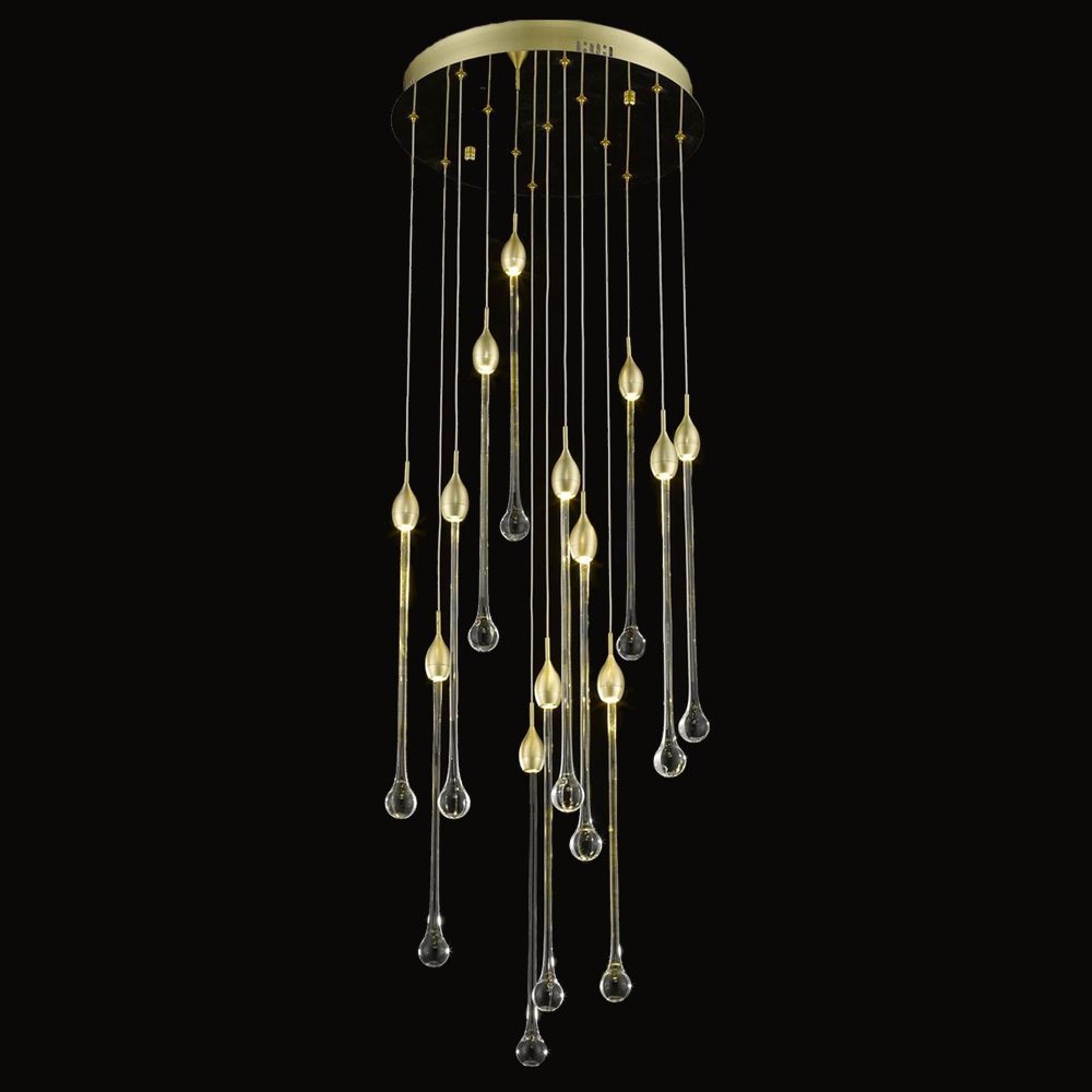 Подвесной светильник P98028S-13 brass