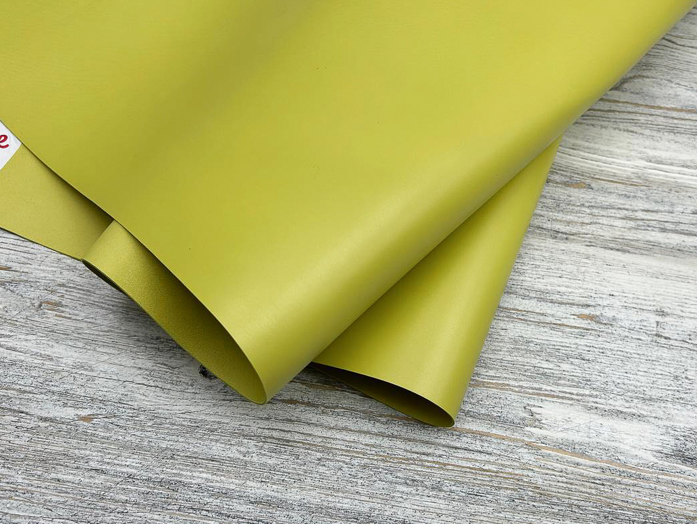 Picasso Lemontti (0,8-1,0 мм), цв. Желтый, натуральная кожа