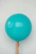 S шар гигант 24"/60 см пастель аквамарин (БГ-90)