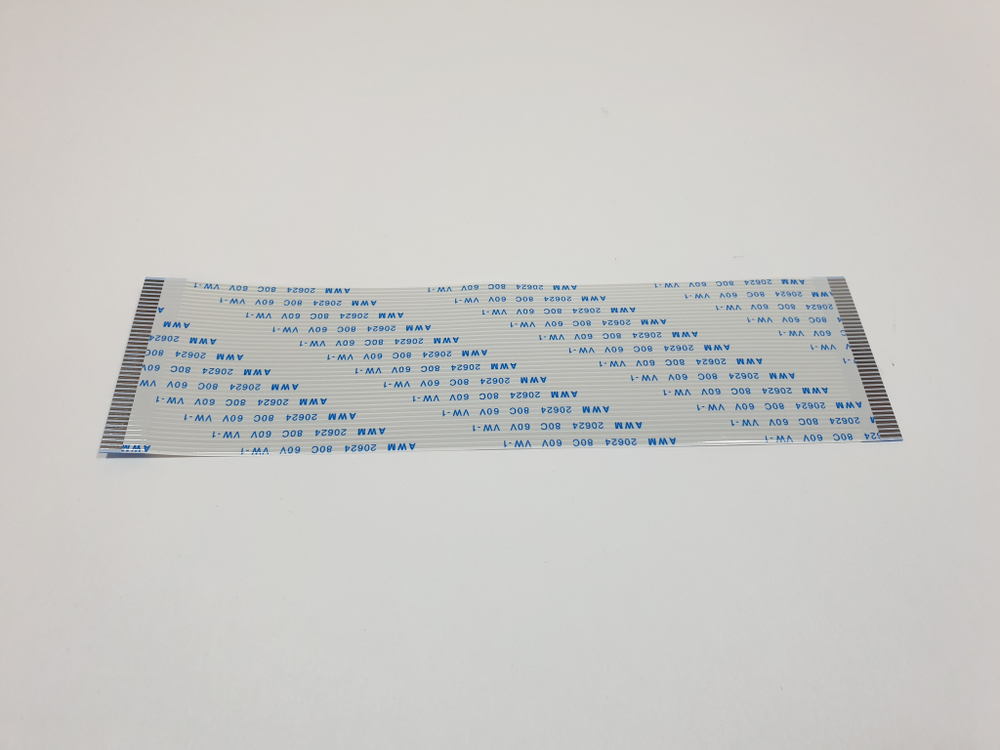 Шлейф 40 pin, 15 см, шаг 1 мм FFC, прямой А