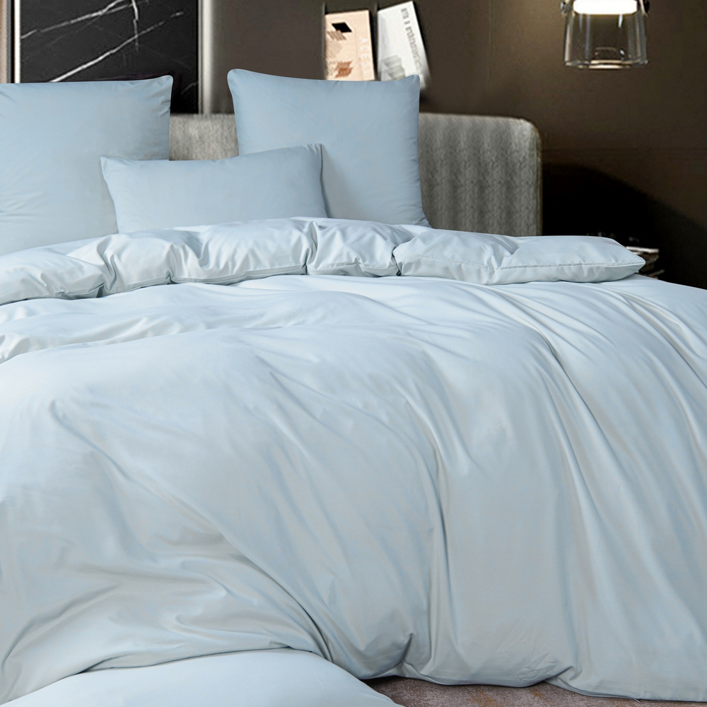 КПБ Однотонный Сатин CS058, 1.5 спальный, наволочки 70-70 2 шт