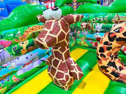 Надувной батут "Чудо-сафари" 4*4*3 м