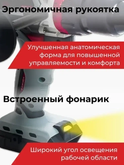 Шуруповерт PIT аккумуляторный 110Нм, 2 скорости, 2100 об/мин (без АКБ, З/У и КЕЙСА)