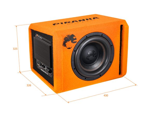 Сабвуфер DL Audio Piranha 10A Orange V2 активный