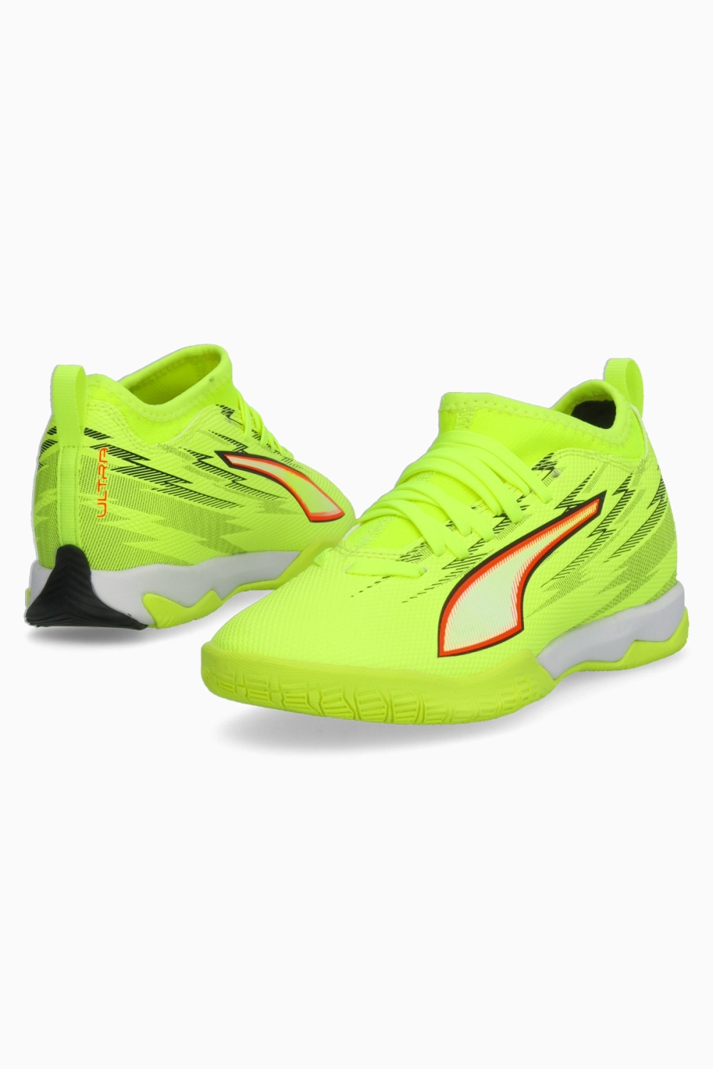 Футзалки Puma Ultra 6 Match+ Mid IT Junior - зеленый