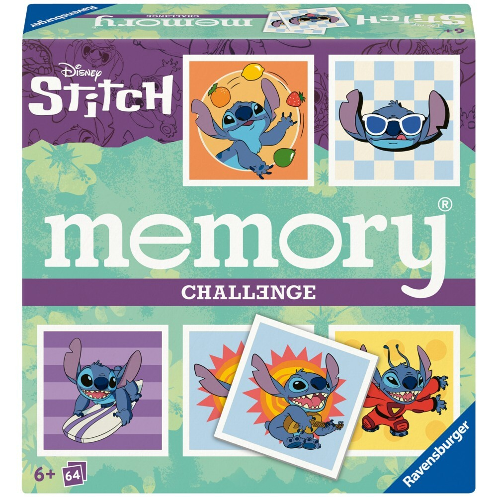 Ravensburger - Игра на запоминание MEMORY Stitch Challenge 246977