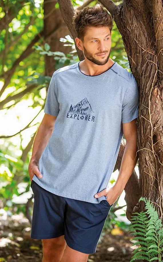 MNS 628 Пижама мужская с шортами