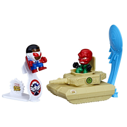 Hasbro Marvel Marvel Stunt Squad - Капитан Америка против Красного Черепа F7064 / артикул   F6895 F7064  / GTIN 5010994180935