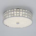 Citilux Портал CL32413G1 LED RGB Люстра хрустальная с пультом Хром