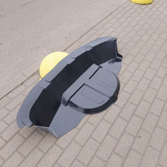 Защита бампера заднего к BYD Yuan Plus