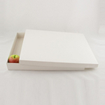 Коробка крышка-дно 50x6x40, белый, картон