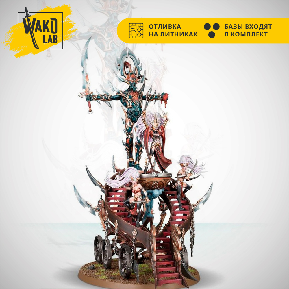 (Предзаказ) Bloodwrack Shrine / Slaughter Queen on Cauldron of Blood / Hag Queen on Cauldron of Blood