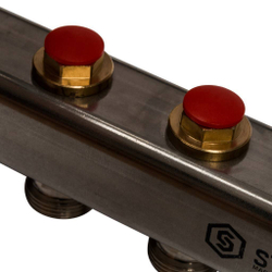 STOUT Коллектор из нержавеющей стали в сборе без расходомеров  4 вых.