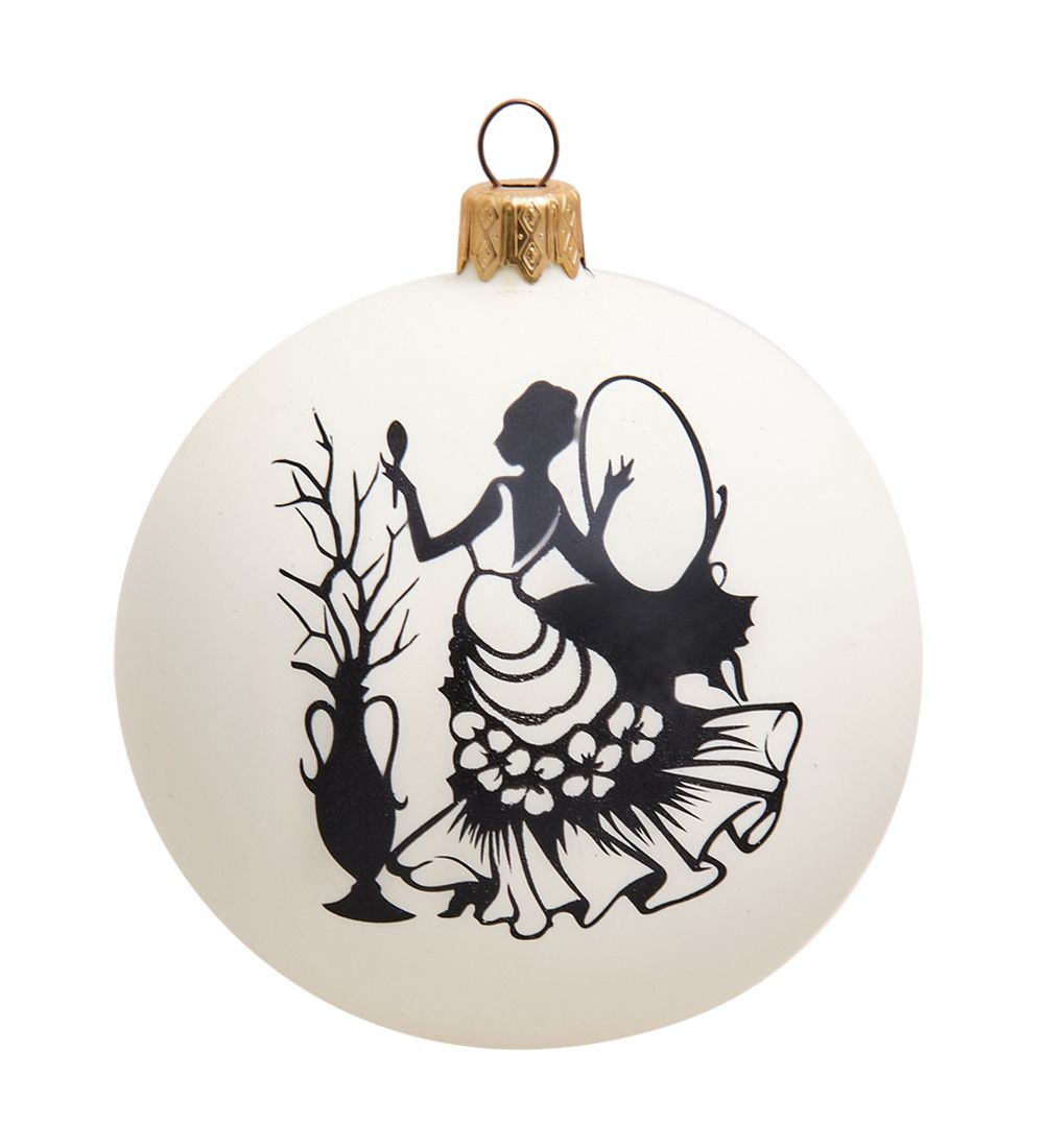 Элита НФШ-1041/1 Ел. украшение Шар «Дама» 85 мм