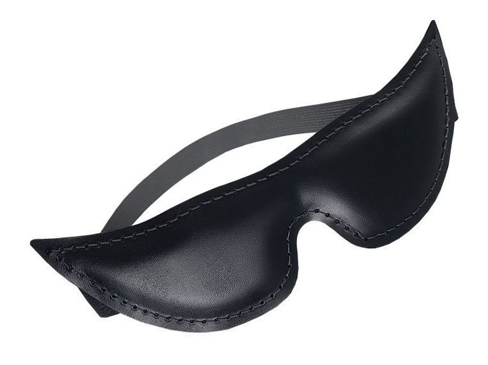 Черная закрытая маска на глаза (Цвет: черный)